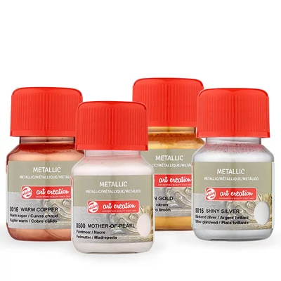Art Creation Metallic akrilfesték 30 ml - különféle színekben