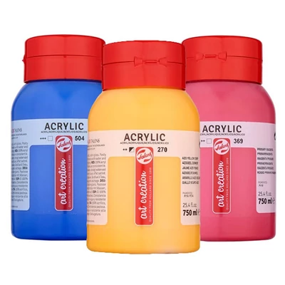 Talens Art Creation akrilfesték, 750 ml - különféle színekben