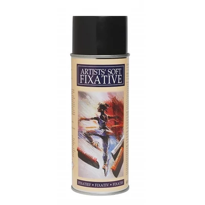 Artists&#039; Soft Fixatív univerzális fixatív/védőlakk spray, 400 ml