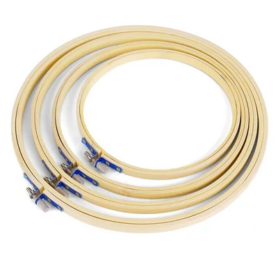 Bambusz hímzőráma - 12 cm