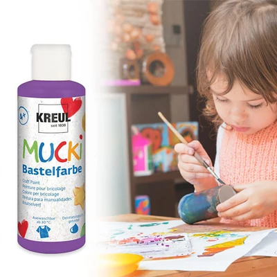Barkácsfesték, Mucki, 80 ml - viola