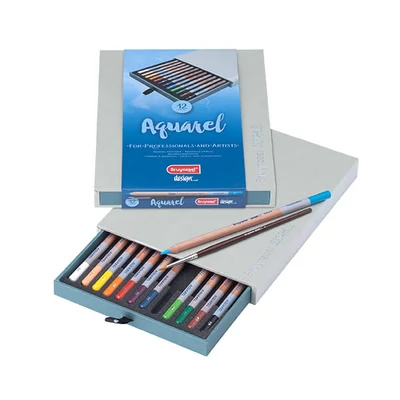 Bruynzeel Design akvarellceruza készlet - 12 db