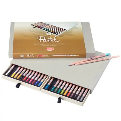 Bruynzeel Design pasztellceruza készlet - 24 db