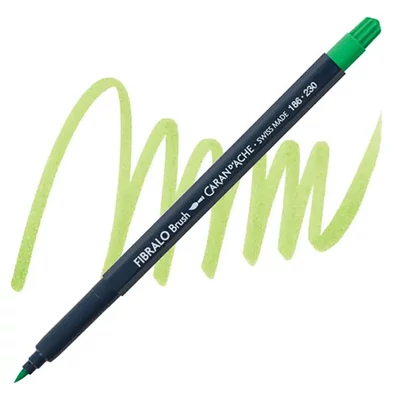 Caran d'Ache Fibralo Brush Pen ecsetfilc - 230, yellow green