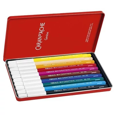 Caran d&#039;Ache Fibralo filctoll készlet - 10 db