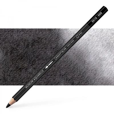Caran d&#039;Ache Museum akvarellceruza - 009, black