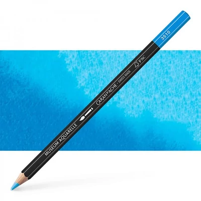 Caran d'Ache Museum akvarellceruza - 162, phthalocyanine blue