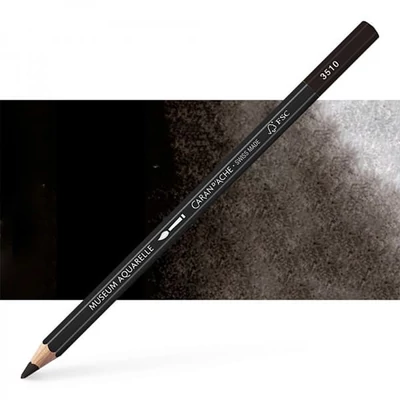 Caran d&#039;Ache Museum akvarellceruza - 496, ivory black