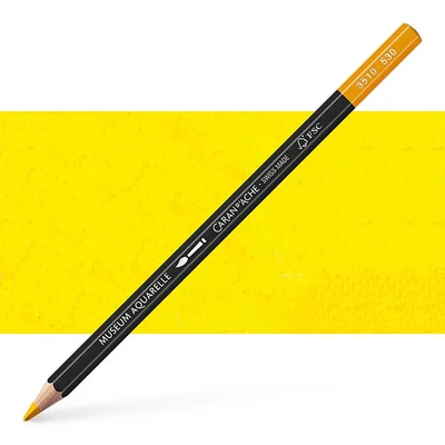 Caran d&#039;Ache Museum akvarellceruza - 530, gold cadmium yellow
