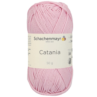 Catania pamut fonal, 50 g - 246 rózsaszín