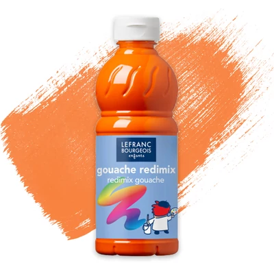 Redimix tempera, 500 ml - narancs