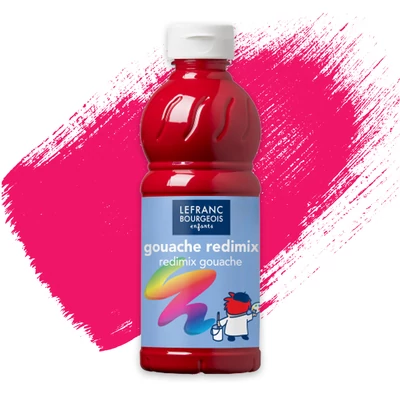Redimix tempera, 500 ml - primer vörös