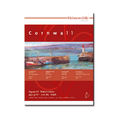 Hahnemühle Cornwall akvarelltömb, 450 g - 24x32 cm
