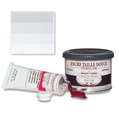 Charbonnel rézkarcfesték, 200 ml - covering white RS