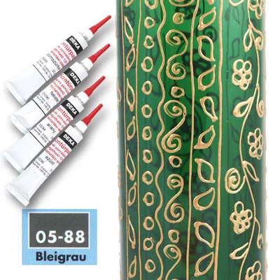 Deka kontúrfesték, kiégethető, 25 g - 88 ólomszürke