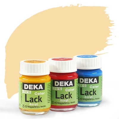 Deka Color Lack fényes akrilfesték 25 ml - 11 krém