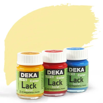 Deka Color Lack fényes akrilfesték 25 ml - 12 vanília
