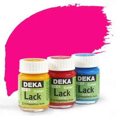 Deka Color Lack fényes akrilfesték 25 ml - 30 ciklámen