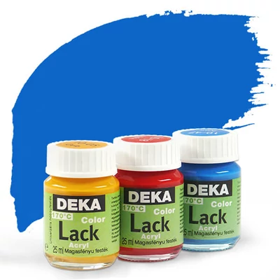 Deka Color Lack fényes akrilfesték 25 ml - 49 kék
