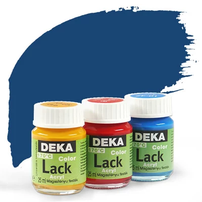 Deka Color Lack fényes akrilfesték 25 ml - 53 sötétkék