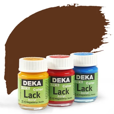 Deka Color Lack fényes akrilfesték 25 ml - 84 barna