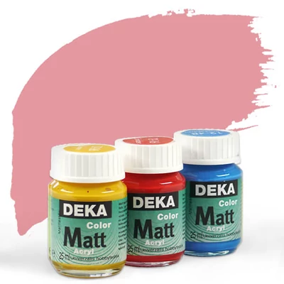 Deka Color Matt akrilfesték 25 ml - 25 rózsafa