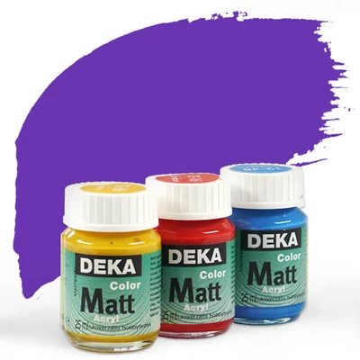Deka Color Matt akrilfesték 25 ml - 39 viola