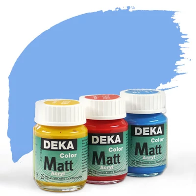 Deka Color Matt akrilfesték 25 ml - 43 búzavirág
