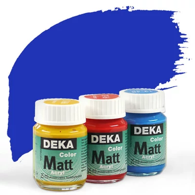 Deka Color Matt akrilfesték 25 ml - 51 ultramarinkék