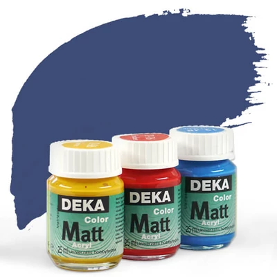 Deka Color Matt akrilfesték 25 ml - 53 sötétkék