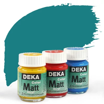 Deka Color Matt akrilfesték 25 ml - 57 olajzöld