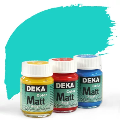 Deka Color Matt akrilfesték 25 ml - 58 türkiz
