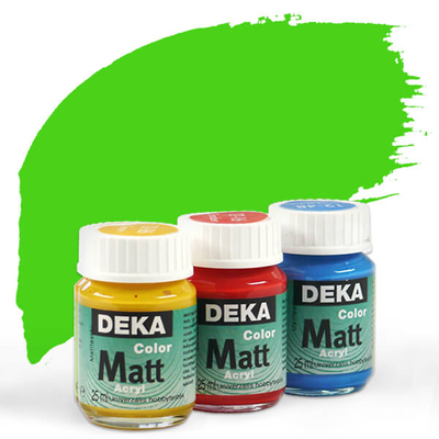 Deka Color Matt akrilfesték 25 ml - 63 májusi zöld