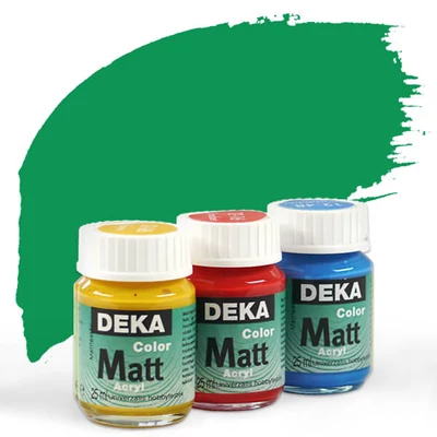 Deka Color Matt akrilfesték 25 ml - 70 szaftzöld