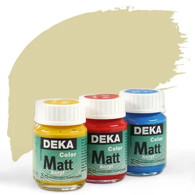 Deka Color Matt akrilfesték 25 ml - 76 bézs