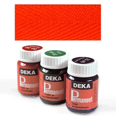 Deka Permanent textilfesték világos anyagra - 10 narancs