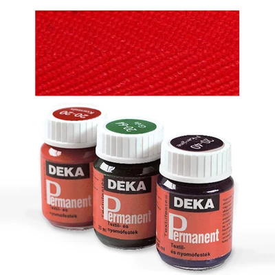 Deka Permanent textilfesték világos anyagra - 20 kármin
