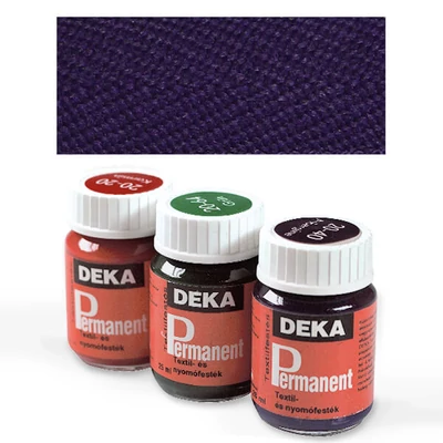 Deka Permanent textilfesték világos anyagra - 39 viola