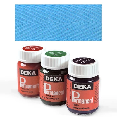 Deka Permanent textilfesték világos anyagra - 42 világoskék