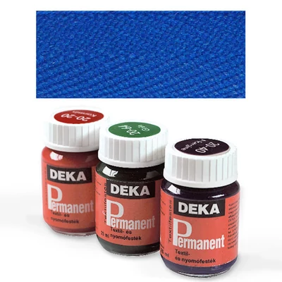 Deka Permanent textilfesték világos anyagra - 49 kék