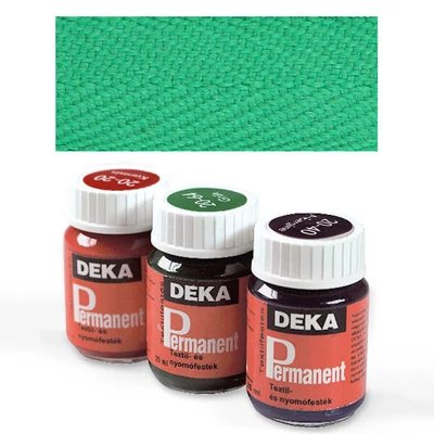 Deka Permanent textilfesték világos anyagra - 60 mentazöld