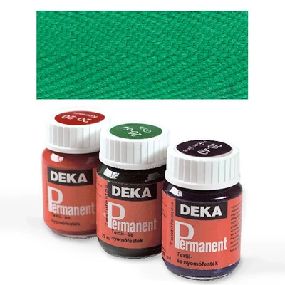 Deka Permanent textilfesték világos anyagra - 62 világoszöld