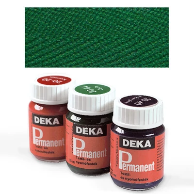 Deka Permanent textilfesték világos anyagra - 64 zöld