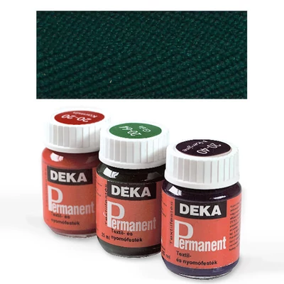 Deka Permanent textilfesték világos anyagra - 66 sötétzöld
