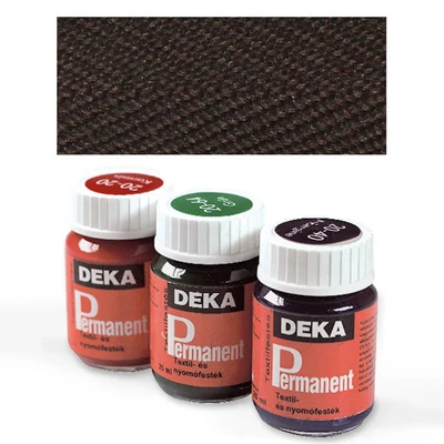 Deka Permanent textilfesték világos anyagra - 85 sötétbarna