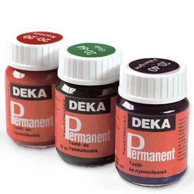 Deka Permanent textilfesték világos anyagra - különféle színekben
