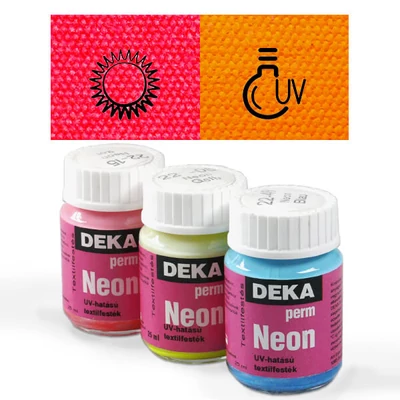 Deka Perm Neon textilfesték 25 ml - 29 pink