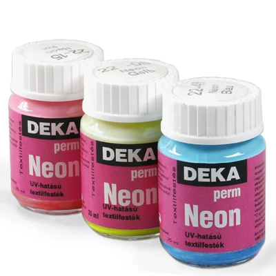 Deka Perm Neon textilfesték 25 ml - különféle színekben