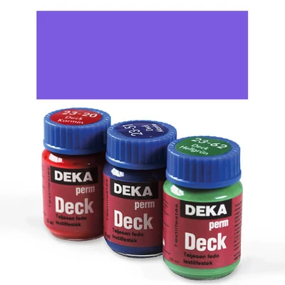 Deka Perm Deck fedő textilfesték sötét anyagra - 33 lila