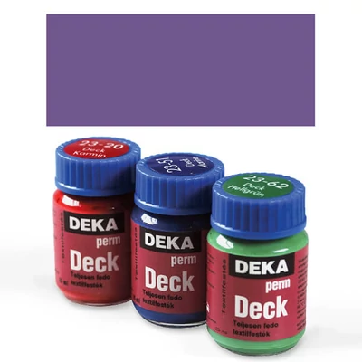 Deka Perm Deck fedő textilfesték sötét anyagra - 39 viola